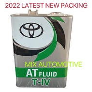 08886-81015 TOYOTA IMPORT LATEST NEW PACKING ORIGINAL ATF T-IV T4 4L GEAR OIL PROTON PERODUA KIA T4 