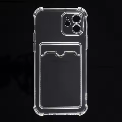 Transparent Card Slot Phone Case For Huawei Y6S Y6-19 Y6Pro-19 Y6 PRIME-19 Honor 9X 8A Y9S Y9 Prime