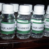 👑 Aquadest / Aquades / Air Murni / Air Suling 100ml ( ✔)