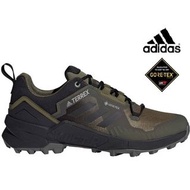 男裝size UK7.5 to UK12 Adidas TERREX Swift R3 GORE-TEX Men Hiking Boots COLOR: olive/black/grey