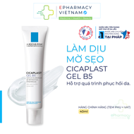 Gel dưỡng La Roche Posay Cicaplast Gel B5 Phục Hồi Da Mờ Sẹo 40ml