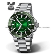 ORIS 0174377344187-Set (01 743 7734 4187-Set) Aquis Diver Hangang River Automatic 43.50 Bracelet Gre