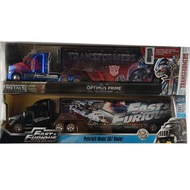 New Product jada Jiada 1:64 Transformers Optimus Prime Fast and Furious container truck trailer allo