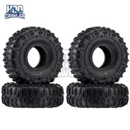 4PCS 1.9Inch Jconcepts Rubber Tyre 1.9 Wheel Tires for 1/10 RC Crawler TRX4 TRX6 Axial SCX10 AXI0300