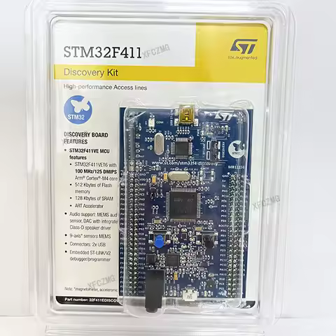 AvadaTech 1 pcs x STM32F411E DISCO DISCOVERY KIT STM32F411VE MCU ARM 16/32-BITS MICROS STM32F411E-DI