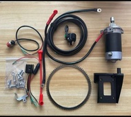 Electric Starting Kit Suzuki 30 HP 2 stroke outboard engine Starter motor relay cable rectifier