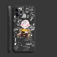 Case iPhone 12 Pro Max 13 Pro Max 13PRO 12PRO 13PROMAX 12PROMAX 12 MINI 13MINI GJ01D Snoopy Chopper Silicone fall resistant soft Cover phone Case