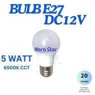 DC12V E27 3W 6500K LED Bulb - WHITE