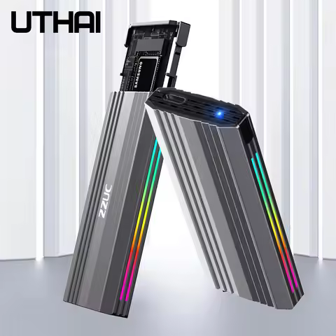 M18 M2 External Hard Drive Enclosure Dual-Protocol NVME/SDD 5G/10GB Type-C Solid-State Mobile Drive 