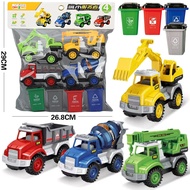 Children's toys, inertial engineering vehicles, excavators