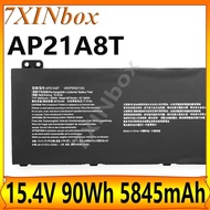 7XINbox AP21A8T AP21A7T 15.4V 90Wh 5845mAh OEM Battery For Acer Nitro 5 AN517-55 For Predator Helios