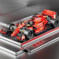 ToylinX F1 RC รถแข่งรถแข่ง1163ชิ้นชุดก่อสร้างบล็อกตัวต่อรีโมทคอนโทรลเย็นชุดแบบจำลองรถยนต์ของเล่นก่อสร้าง