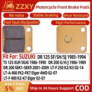 1 Pair Motorcycle Front Brake Pad For SUZUKI DR 125 SF/SH 85-94 DR 200 G/H/J 86-89 LT-F 250 K2/K3 20