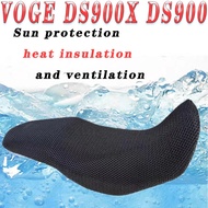 For VOGE DS900X DS900 900DS Sun Protection Seat Cover Motorcycle 3D Honeycomb Seat Cover Thermal Ins