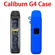 For Uwell Caliburn G4 Silicone Texture Skin Case With Lace Lanyard Protective Rubber Soft Cover Bag