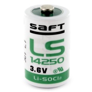 [Sedia sedia] SAFT LS14250 3.6V (12AAA) PLC 14250 bateri Lithium 1200mAH 12AAA,ER14250,LS14250, 1425