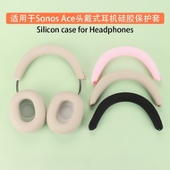 for Sonos Ace Silicone Ear Pads & Headbeam Sleeve Sweat‑Proof Oil‑Resistant Protective Repair Access