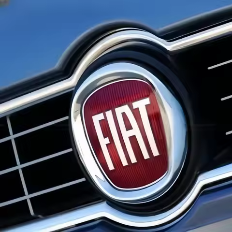 9.5cm/12cm 2/3pins Fiat Emblem Logo Grille Badge Accessories For FIAT Panda 500 500x 500l 124 Palio 