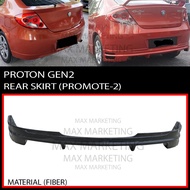 PROTON GEN2 GEN 2 REAR SKIRT (PROMOTE-2) FIBERGLASS BODYKIT