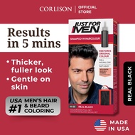 Just For Men Shampoo-In Hair Color - Real Black | Ammonia Free Hair Dye