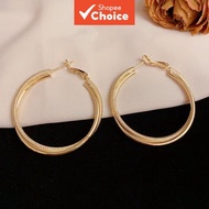 Multi-layer circle earrings exude an upscale, refined aura with a chic, niche design that elevates w