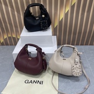 New Style GANNI European American Niche Design High-End Pumpkin Bag All-Match Handbag One-Shoulder M