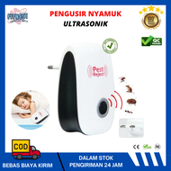 [ PROMO CUCI GUDANG ] Pest Reject X Ultrasonic Alat Pengusir Nyamuk Serangga Tikus Ultrasonik Asli P