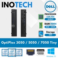 Dell Mini PC (Tany) 3050 5050/ 7050 Core i3/ i5/ i7 Gen 6/ 7/ | 4GB RAM 8GB/ 16GB/ | HDD Quality Sec