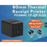 POSMAC CP-Q9 PLUS 80mm Auto Cutter POS Thermal Receipt Printer 1MB Input Buffer POS Printer