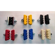 Basikal Getah Brek- Bicycle Caliper Brake Shoes for BMX FIXIE kid bike caliper brake shoes