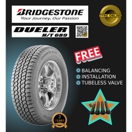 BRIDGESTONE DUELER H/T D689 245/70R16 NEW TYRE TIRE TAYAR BARU RIM 16 D-MAX BT-50 TRITON FREE INSTAL