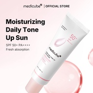 [medicube official] PDRN Pink Tone Up Sun Cream 50ml | Light | Daily Sunscreen | Moisturizing