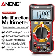 ANENG SZ305 1999 Count Professional Multimeter AC/DC Voltage Tester Ammeter Capacitor hFE Triode Hz 