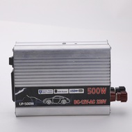อินเวอร์เตอร์12v 24v อินเวอร์เตอร์ 1000W/500W /4000Wตัวแปลงไฟฟ้า12v220v อินวอเตอร์ แก้ไขคลื่นไซน์ in