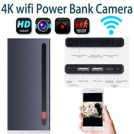 Power Bank Spy Camera 1080P/4K Battery Powered IP Camera Wifi Portable Hidden Wireless