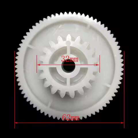 1x White Plastic Gear for Zelmer 886 986 793635 Scarlet SC-1148 for Bosch MFW 3520 for VITEK VT-1673