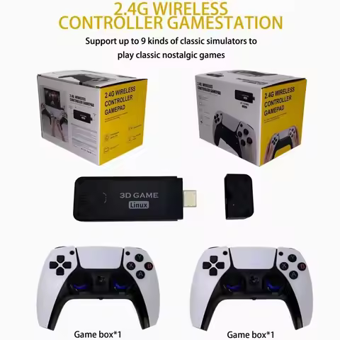 U9 Pro Game Console 4K HD 2.4G Wireless TV Console