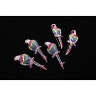 06x Check Order Activity Color Parrot Brooch Christmas брошь женская Genshin Impact Account Ev LsA