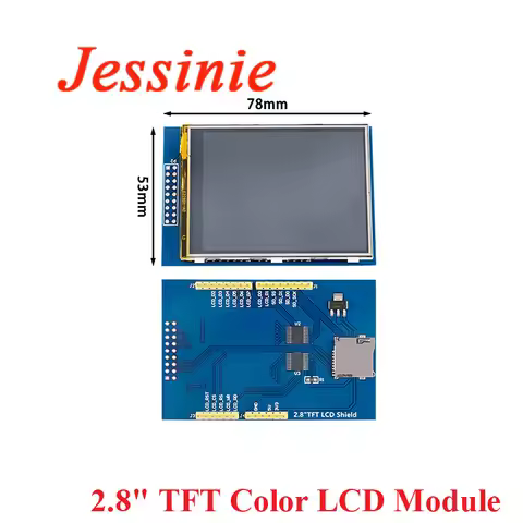 2.8" 2.8 inch TFT LCD Display Screen Module SPI Serial Port Resolution 320*240 ILI9341 Mega2560 for 