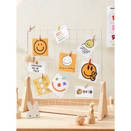 Grid Display Rack Floor Kindergarten Art Display Rack Storage Rack Wooden Rack Iron Grid Rack Wooden