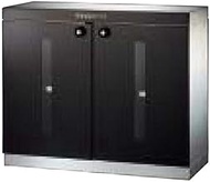 NASTA D-ALL KS-RB150SL-R-BK Return Box, Front and Back, Indoor Type, Black, Body Depth 23.6 inches (