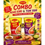 🍜 MAGGI HOT CUP COMBO – PEDAS KARI & TOM YAM 🌶️🍤