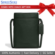 Coach Men Men Crossbody Bag In Gift Box Hudson Phone Lanyard Crossbody Bag Amazon Green # CB910