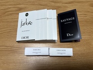 Dior香水sample - j’adore/Sauvage/Gris Dior/Sakura