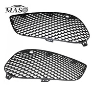 Front Bumper Fog Light Lamp Grille Cover Honeycomb for Mercedes Benz C300 C400 C450 C450 4Matic 2058