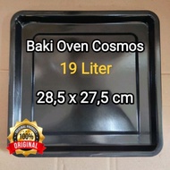Baki Loyang Nampan Tray Oven Listrik Cosmos Ori 28,5 x 27,5 cm Kecil Kap 19 Liter Original
