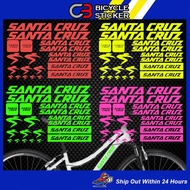 SANTA CRUZ BICYCLE STICKER SANTA CRUZ STICKER / SB36