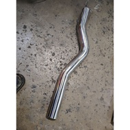 Honda civic FD 1.8, 2.0 modify sport muffler extension pipe ,stainless steel rear exhaust piping