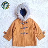 PRELOVED JAKET COAT ANAK TEBAL SNOW WEAR WINTER SIZE 2 3 TAHUN COKELAT