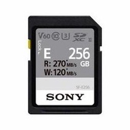 【SONY】SDXC U3 256GB 記憶卡 SF-E256(公司貨)
